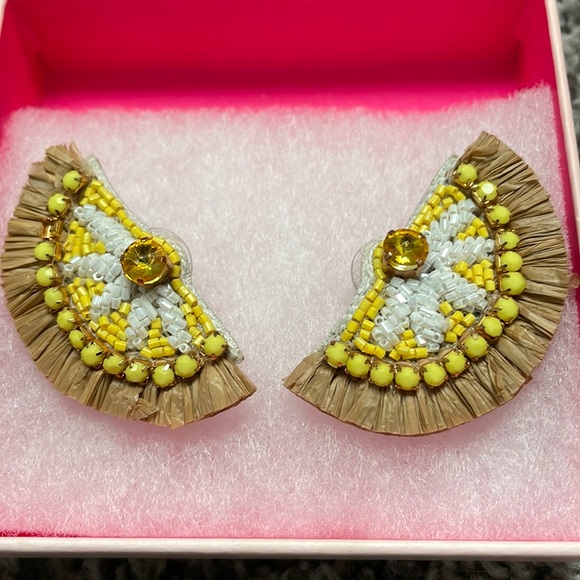 Stella & Dot Jewelry - Stella and Dot lemon wedge earrings